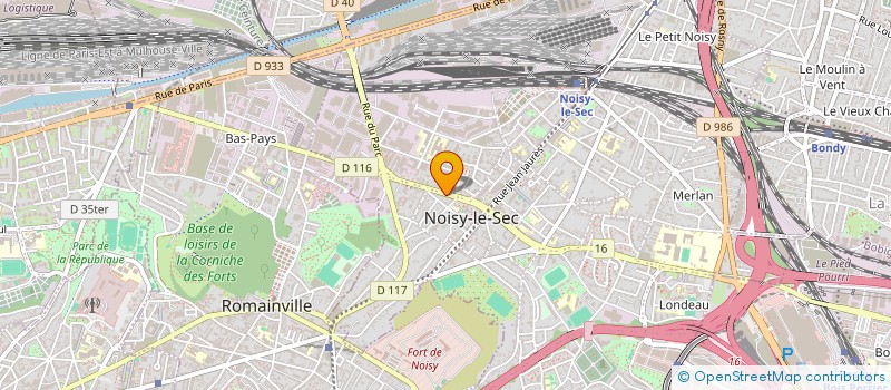 localisation de l'entreprise ATTAR à NOISY-LE-SEC
