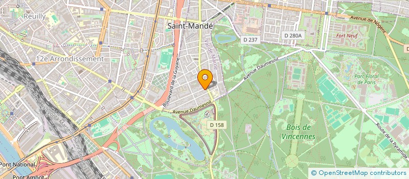 localisation de l'entreprise ATTAR & ASSOCIES à SAINT-MANDE