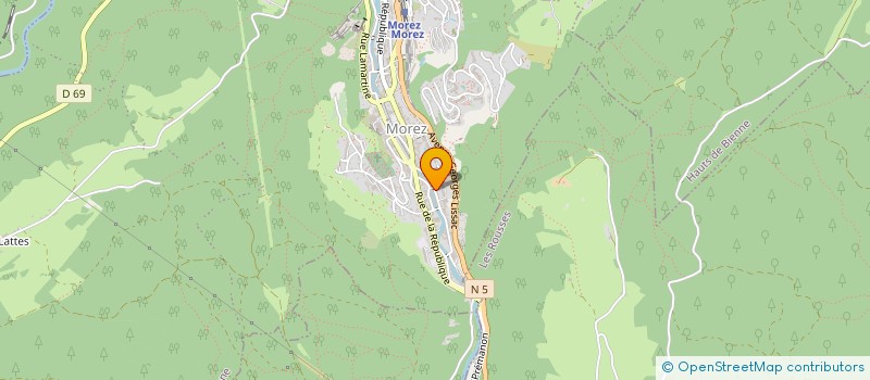 localisation de l'entreprise ATTAYET  HAUTS DE BIENNE