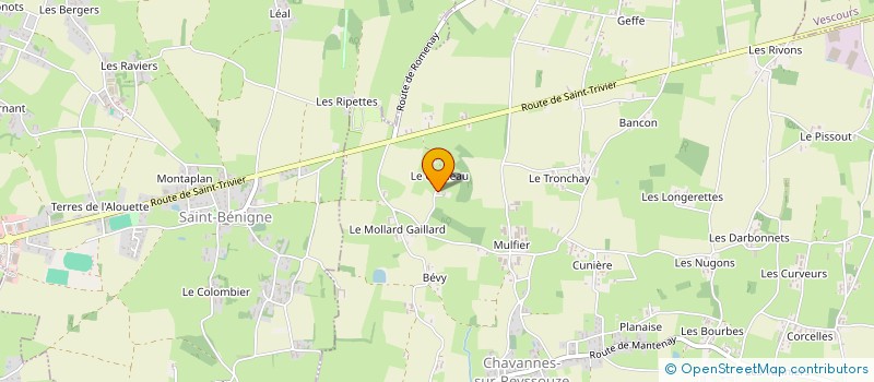 localisation de l'entreprise ATTEINDRE L'HARMONIE  GORREVOD