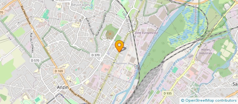 localisation de l'entreprise ATTELAGE DE COMPETITION GRIM TEAM  ANZIN