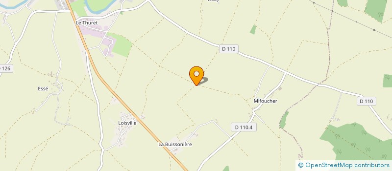 localisation de l'entreprise ATTELAGE DE L'OZANNE28 à YEVRES