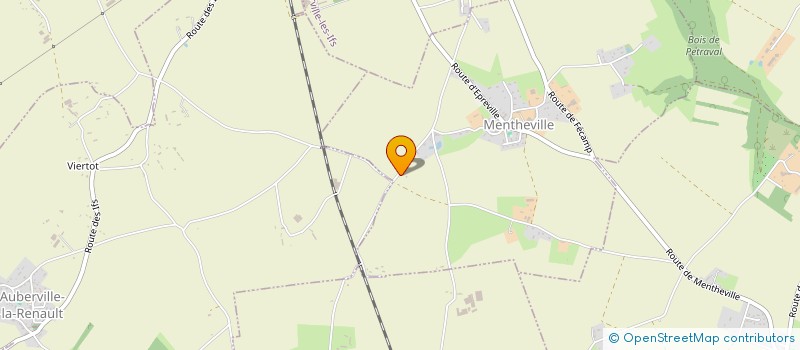 localisation de l'entreprise ATTELAGES DE LA JUMENTERIE DES NEFLIERS  MENTHEVILLE