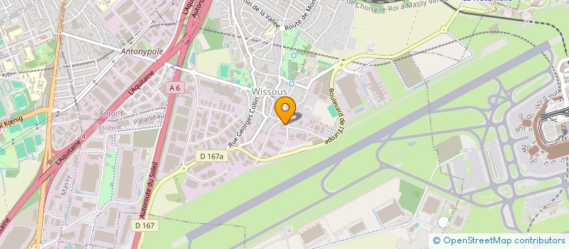 localisation de l'entreprise ATTELAGES DE WISSOUS à WISSOUS