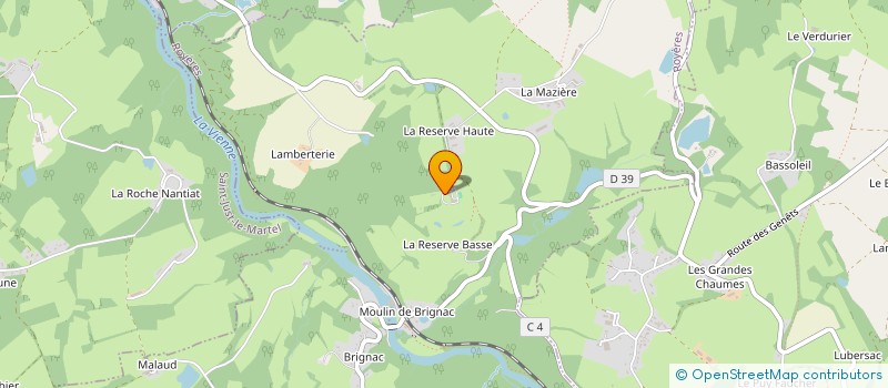 localisation de l'entreprise ATTELAGES DU LOT ET DU LIMOUSIN à LE CHATENET-EN-DOGNON