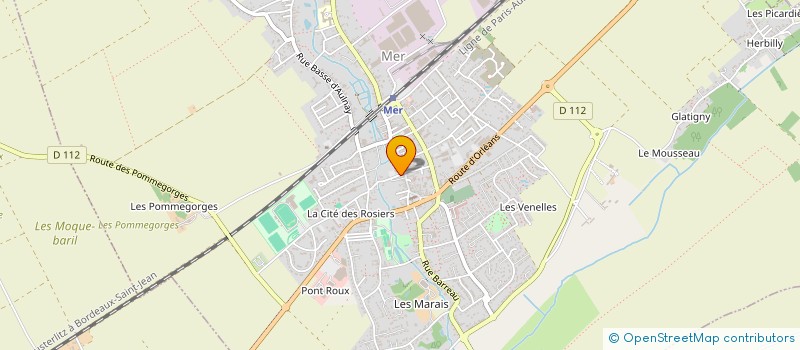 localisation de l'entreprise ATTELAGES SOLOGNOTS  MER