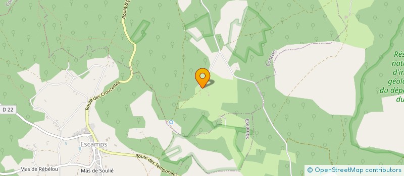 localisation de l'entreprise ATTELAGIR  LUGAGNAC