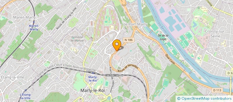 localisation de l'entreprise ATTELE SARL à MARLY-LE-ROI
