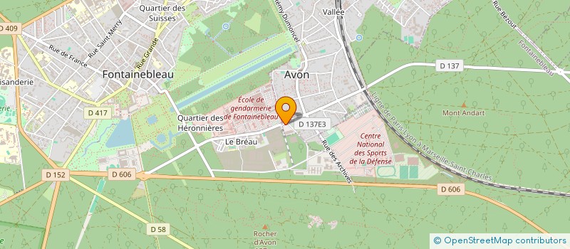 localisation de l'entreprise ATTENDANCE à AVON