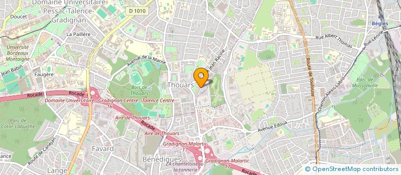 localisation de l'entreprise ATTENDS MOI SOUS LA DOUCHE  TALENCE