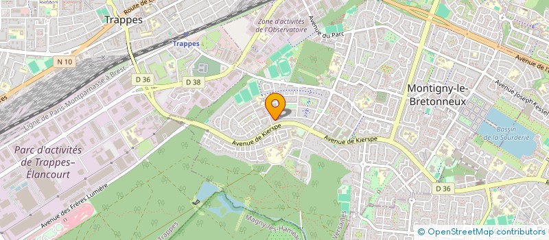 localisation de l'entreprise ATTENTATIF PREVENTION SECURITE à BONNEUIL-SUR-MARNE