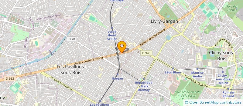 localisation de l'entreprise ATTENTIF  LIVRY-GARGAN