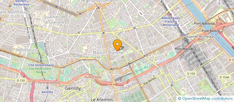 localisation de l'entreprise ATTENTION CHANTIER  PARIS