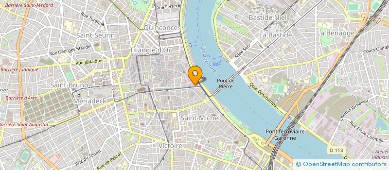 localisation de l'entreprise ATTENTION INERTIE RENOUVELABLE  BORDEAUX