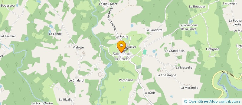 localisation de l'entreprise ATTERDAG à SAINT-PAUL-LA-ROCHE