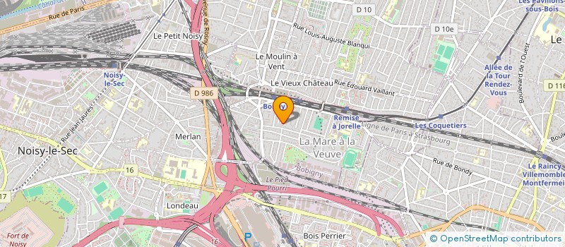 localisation de l'entreprise ATTHE ILLAM  BONDY