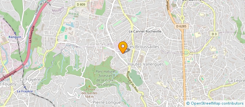 localisation de l'entreprise ATTIA ALUMINIUM à CANNES