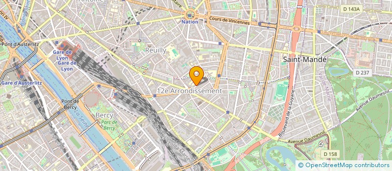 localisation de l'entreprise ATTIA PERTHUIS  PARIS