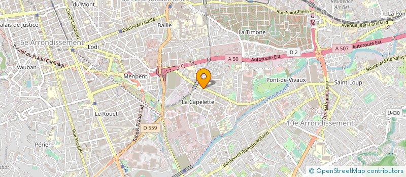 localisation de l'entreprise ATTIA SERVICES à MARSEILLE