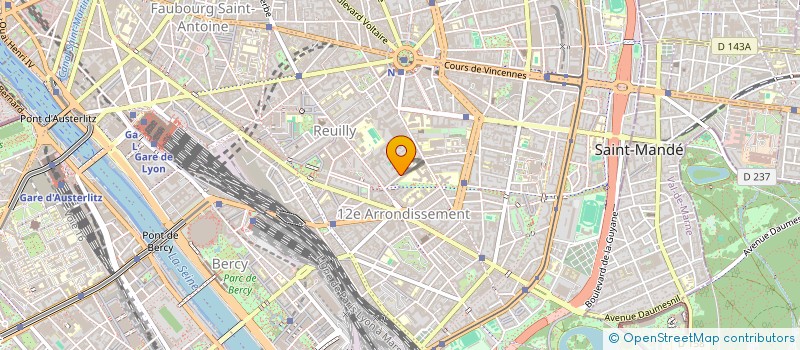 localisation de l'entreprise ATTIAS GUEZ ET ASSOCIES à PARIS