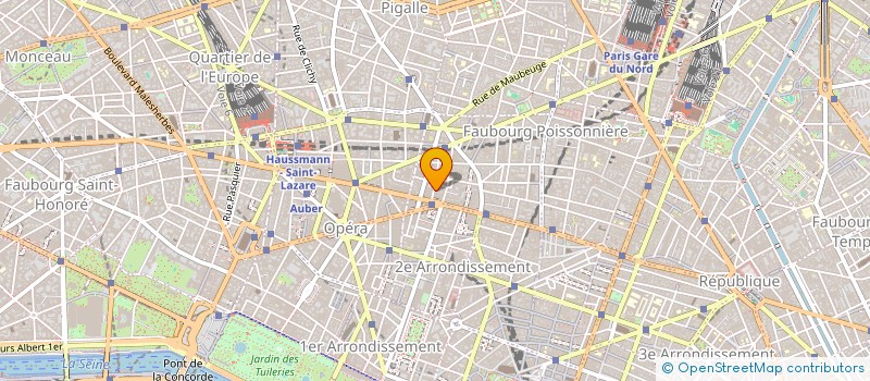 localisation de l'entreprise ATTIJARIWAFA BANK EUROPE  PARIS