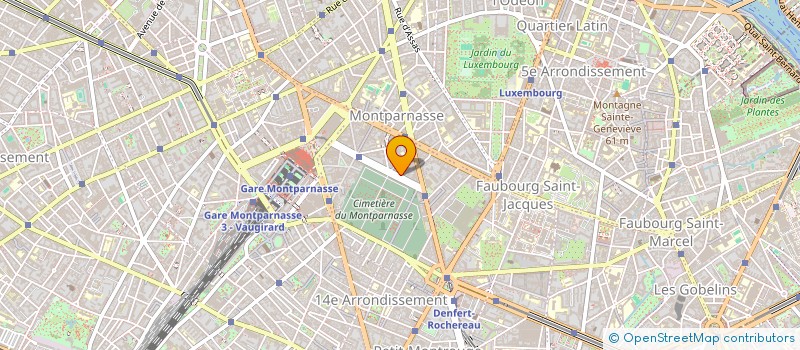 localisation de l'entreprise ATTIK à PARIS