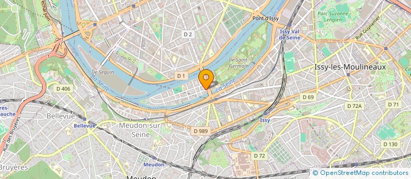 localisation de l'entreprise ATTIKA ANALYSIS à ISSY-LES-MOULINEAUX