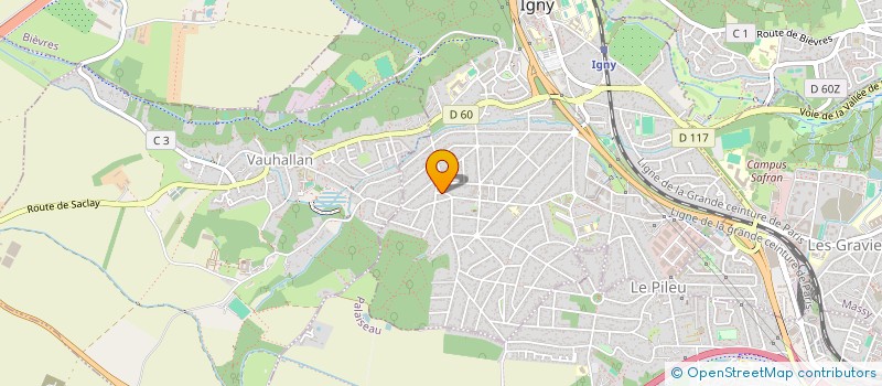 localisation de l'entreprise ATTIKA RENOVE à IGNY