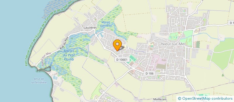 localisation de l'entreprise ATTILA  NIEUL-SUR-MER