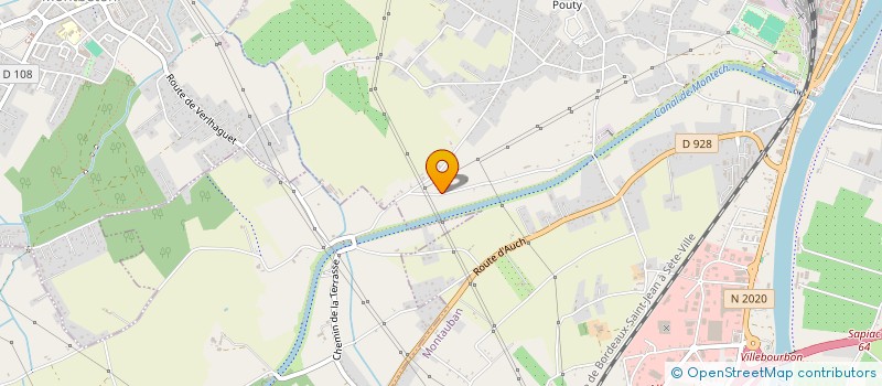 localisation de l'entreprise ATTILA  MONTAUBAN