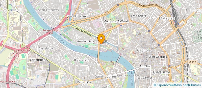 localisation de l'entreprise ATTILA BUSINESS  TOULOUSE