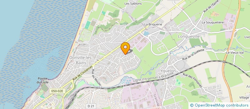 localisation de l'entreprise ATTILA DHBC à DONVILLE-LES-BAINS