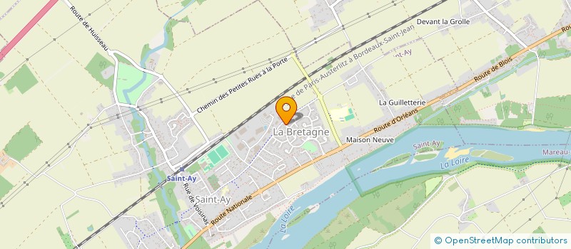 localisation de l'entreprise ATTILA SARL à SAINT-AY
