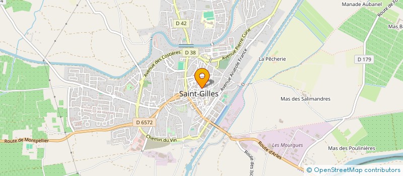 localisation de l'entreprise ATTILANE SERVICES à SAINT-GILLES