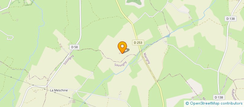 localisation de l'entreprise ATTILEG SAS  SAINT-MENOUX