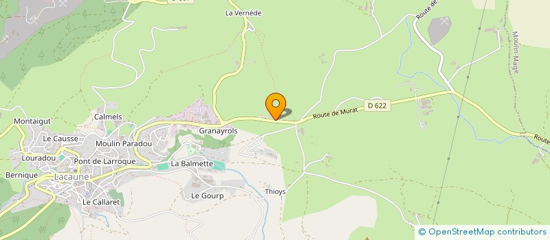 localisation de l'entreprise ATTIQUE LACAUNAISE  LACAUNE