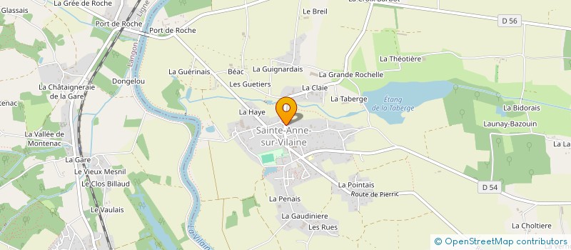 localisation de l'entreprise ATTIS  GRAND-FOUGERAY