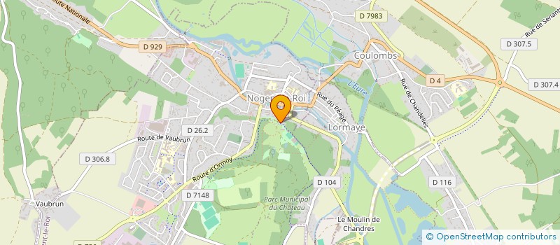 localisation de l'entreprise ATTITUDE à NOGENT-LE-ROI