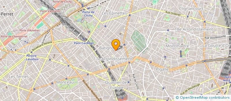 localisation de l'entreprise ATTITUDE ADMIN  PARIS