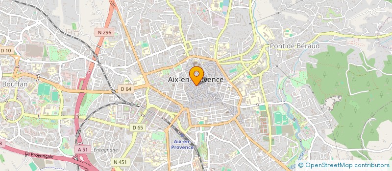 localisation de l'entreprise ATTITUDE BIEN ETRE à AIX-EN-PROVENCE