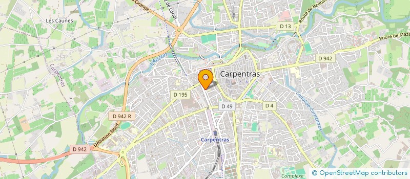 localisation de l'entreprise ATTITUDE BIO à CARPENTRAS
