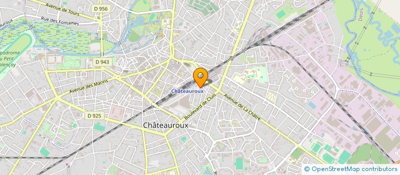 localisation de l'entreprise ATTITUDE MAKASE à CHATEAUROUX