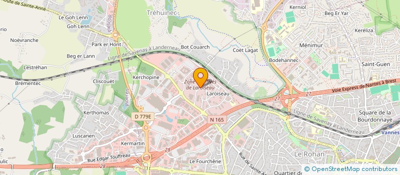 localisation de l'entreprise ATTITUDE PATRIMOINE à VANNES