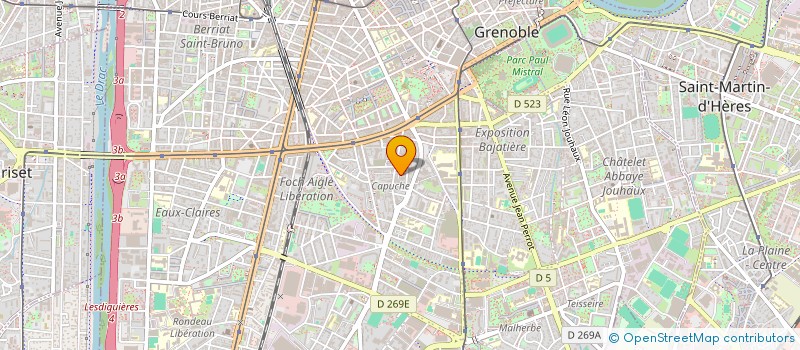 localisation de l'entreprise ATTITUDE QUADS à GRENOBLE