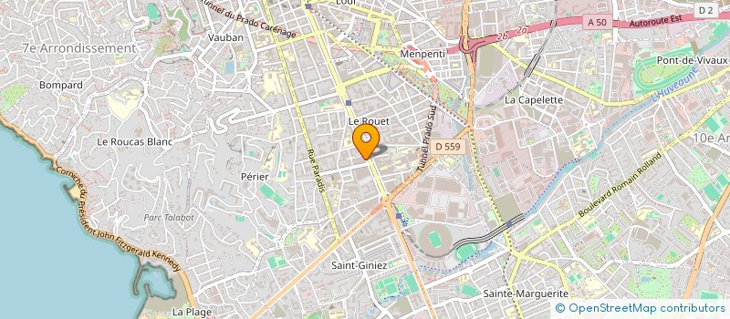 localisation de l'entreprise ATTMAN à MARSEILLE