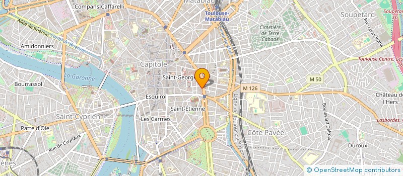 localisation de l'entreprise ATTMO à TOULOUSE