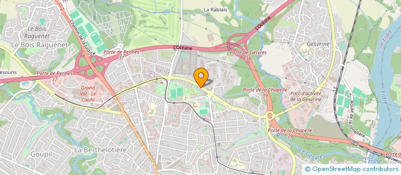 localisation de l'entreprise ATTONUCLEI à NANTES