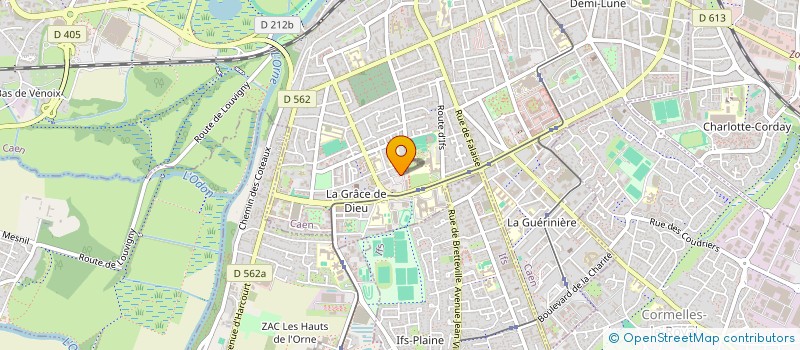 localisation de l'entreprise ATTOU à CAEN