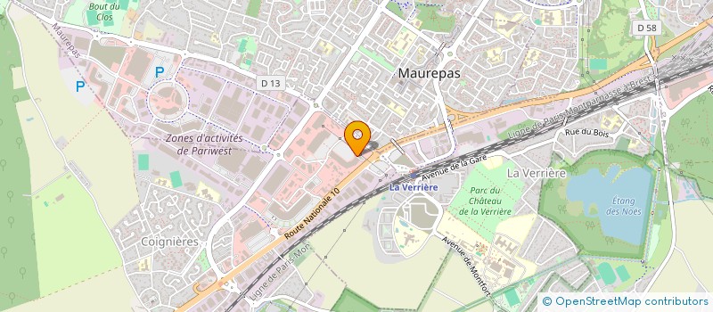 localisation de l'entreprise ATTOU SERVICES  COIGNIERES