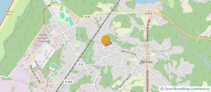 localisation de l'entreprise ATTRACT' IN CONSULTING  TARNOS